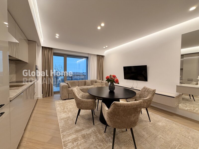 Pipera furnished 3 rooms + terrace + parking Cortina 126 - Iancu Nicolae