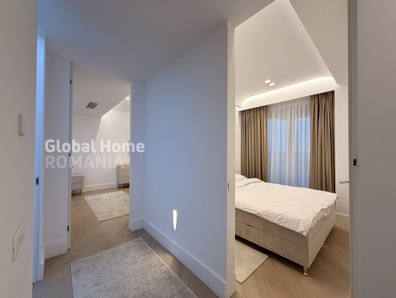 Pipera furnished 3 rooms + terrace + parking Cortina 126 - Iancu Nicolae